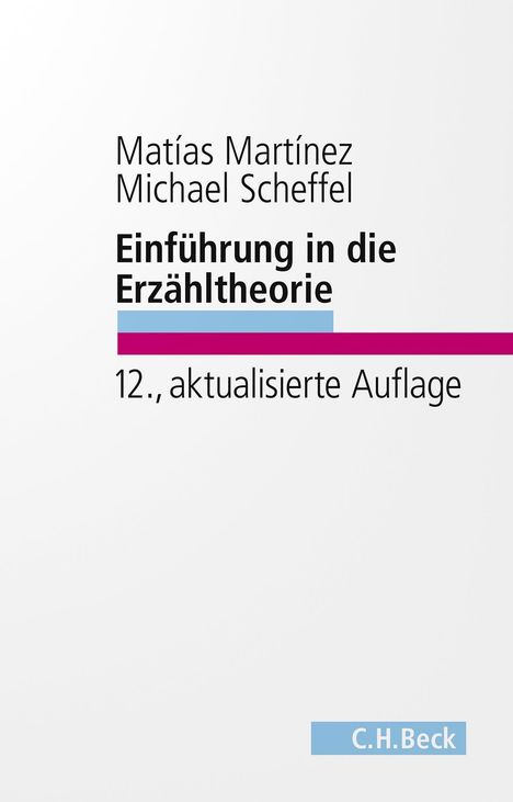 Matías Martínez: Einführung in die Erzähltheorie, Buch