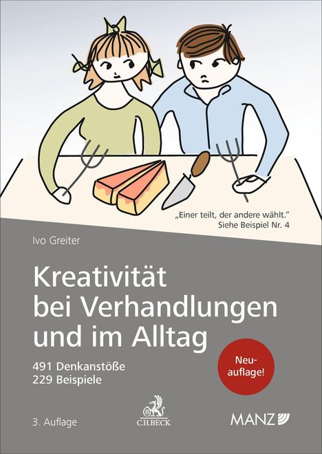Ivo Greiter: Kreativität bei Verhandlungen und im Alltag, Buch