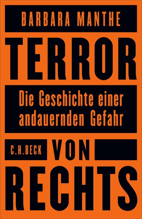 Barbara Manthe: Terror von rechts, Buch