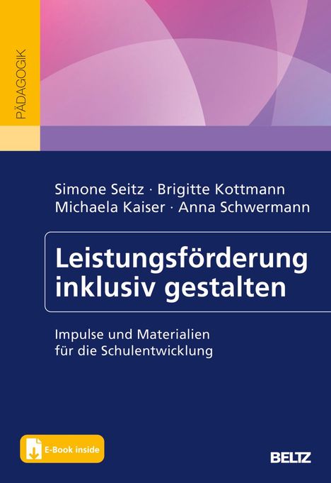 Simone Seitz: Leistungsförderung inklusiv gestalten, 1 Buch und 1 Diverse