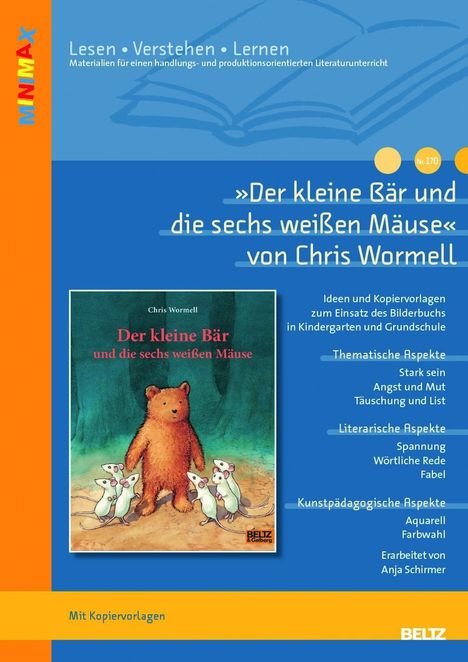 Anja Schirmer: »Der kleine Bär und die sechs weißen Mäuse« von Chris Wormell, Buch