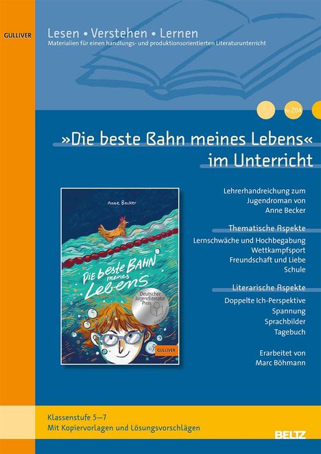 Marc Böhmann: »Die beste Bahn meines Lebens« im Unterricht, Buch