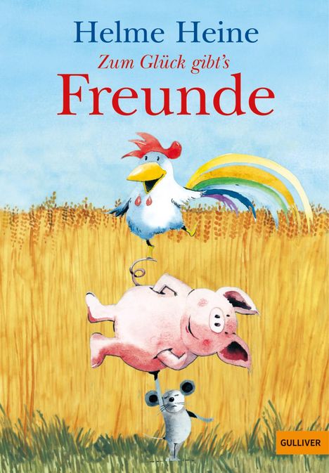 Helme Heine: Zum Glück gibt's Freunde, Buch