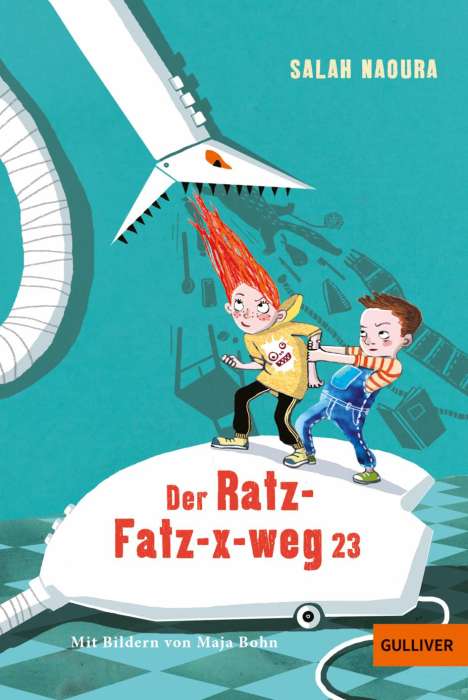 Salah Naoura: Der Ratz-Fatz-x-weg 23, Buch