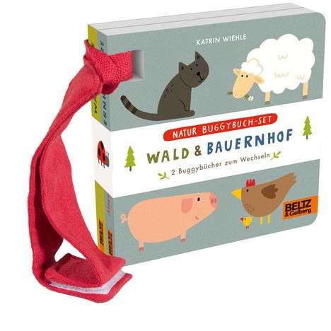 Katrin Wiehle: Natur Buggybuch-Set: Wald und Bauernhof, Buch
