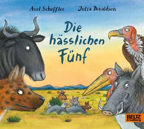 Axel Scheffler: Die hässlichen Fünf, Buch
