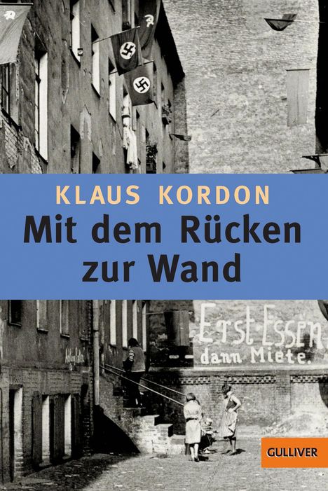 Klaus Kordon: Mit dem Rücken zur Wand, Buch