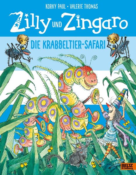 Korky Paul: Zilly und Zingaro. Die Krabbeltier-Safari, Buch