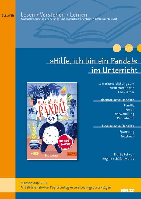 Regine Schäfer-Munro: 'Hilfe, ich bin ein Panda!' im Unterricht, Buch