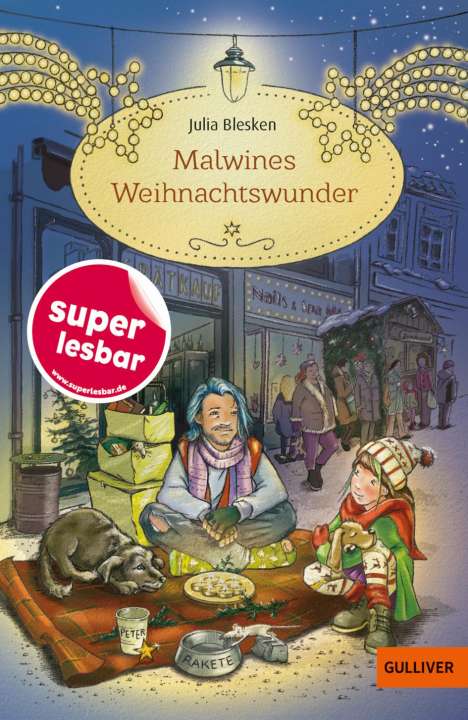 Julia Blesken: Malwines Weihnachtswunder, Buch