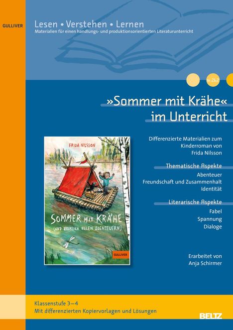 Anja Schirmer: 'Sommer mit Krähe' im Unterricht, Buch