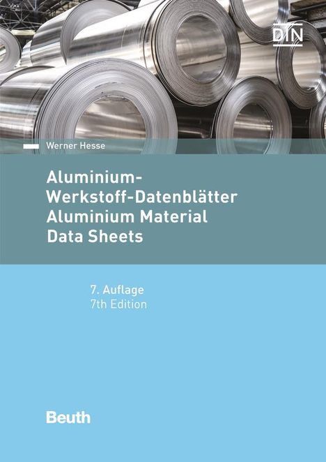 Werner Hesse: Aluminium-Werkstoff-Datenblätter, Buch