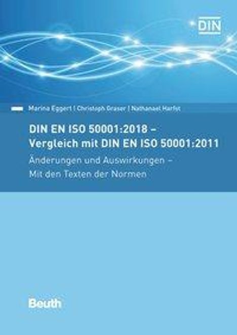 Marina Eggert: Eggert, M: DIN EN ISO 50001:2018 - Vergleich mit DIN EN ISO, Buch