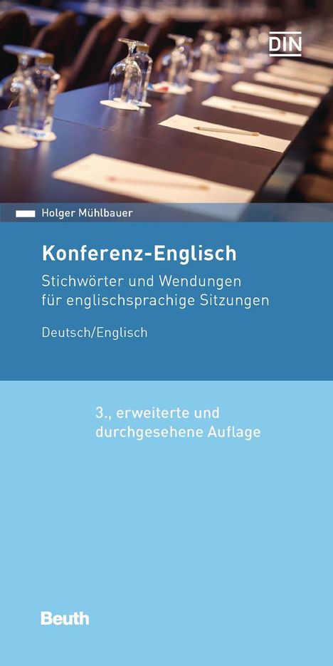 Holger Mühlbauer: Konferenz-Englisch, Buch