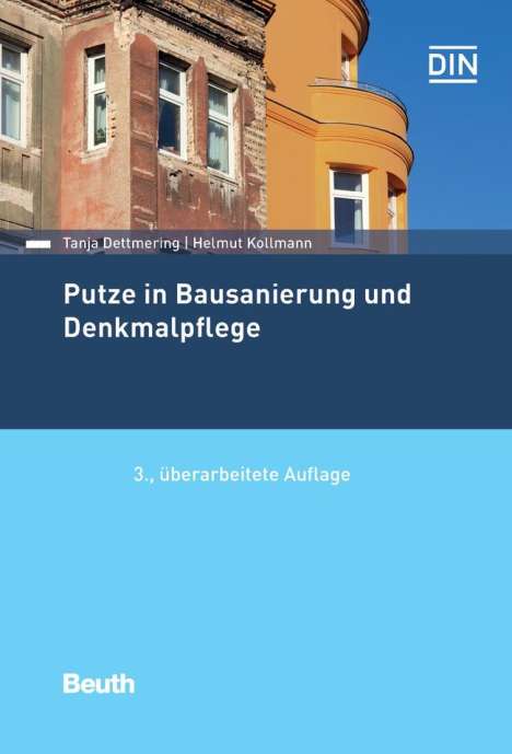 Tanja Dettmering: Putze in Bausanierung und Denkmalpflege, Buch