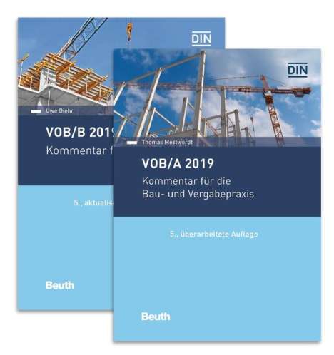 Uwe Diehr: VOB/A + VOB/B 2019, Buch
