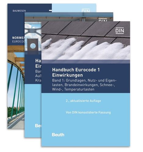 Handbuch Eurocode 1 Einwirkungen Band 1 bis Band 3, Buch
