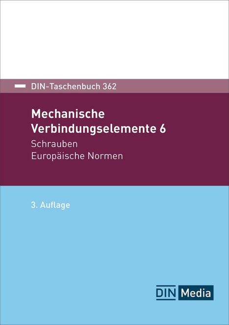 Mechanische Verbindungselemente 6, Buch