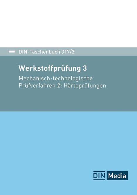 DIN-Taschenbuch 317/3, Buch
