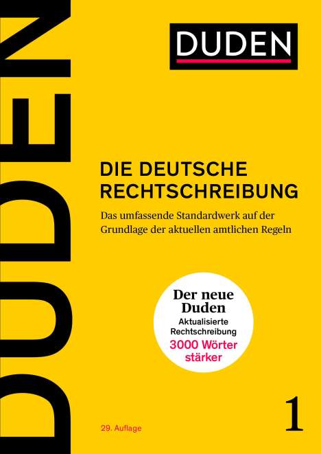 Duden - Die deutsche Rechtschreibung, Buch