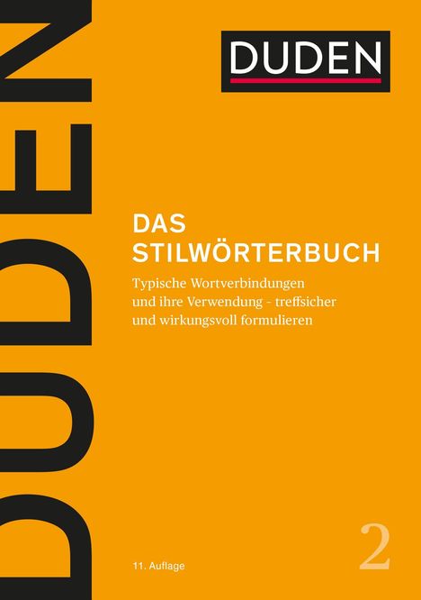Duden - Das Stilwörterbuch, Buch