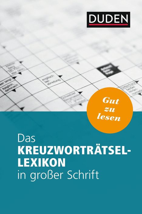 Dudenredaktion: Das Kreuzworträtsel-Lexikon in großer Schrift, Buch