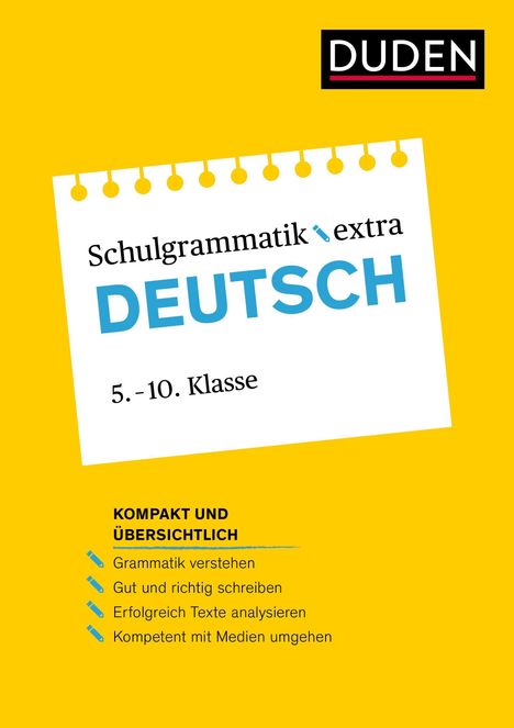 Monika Bornemann: Duden Schulgrammatik extra – Deutsch, Buch
