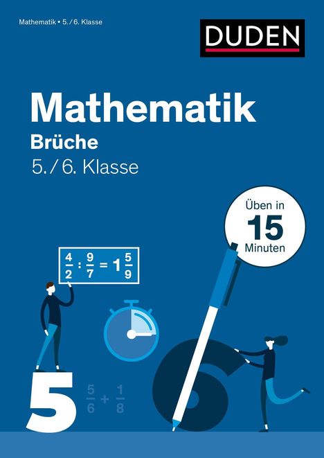 Wiebke Salzmann: Mathe in 15 Min - Brüche 5./6. Klasse, Buch