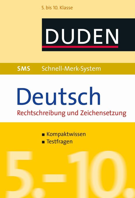 Birgit Hock: Hock, B: SMS Deutsch - Rechtschreibung und Zeichensetzung 5., Buch