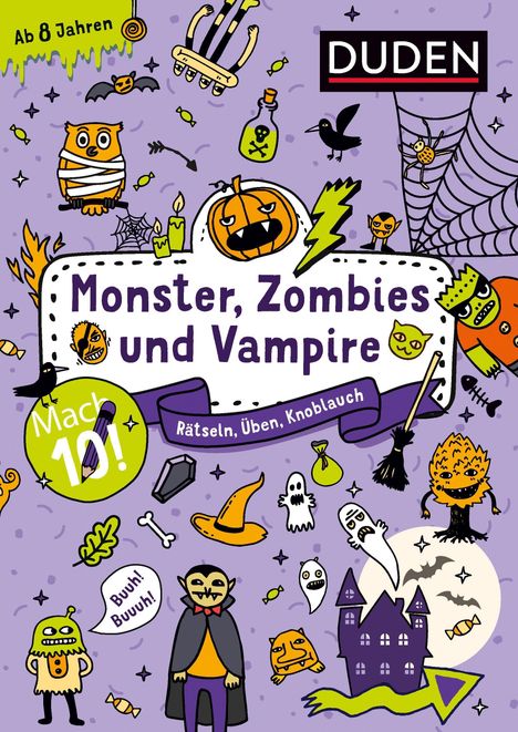 Janine Eck: Mach 10! Monster, Zombies und Vampire - Ab 8 Jahren, Buch
