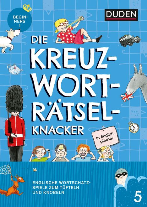 Janine Eck: Die Kreuzworträtselknacker - Englisch 1. Lernjahr (Band 5), Buch