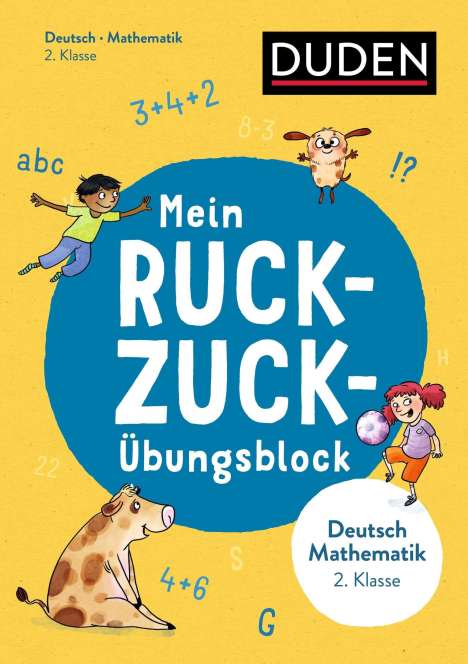 Claudia Fahlbusch: Mein Ruckzuck-Übungsblock Deutsch/Mathe 2. Klasse, Buch