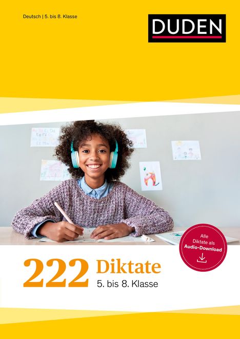 222 Diktate - 5. bis 8. Klasse, Buch