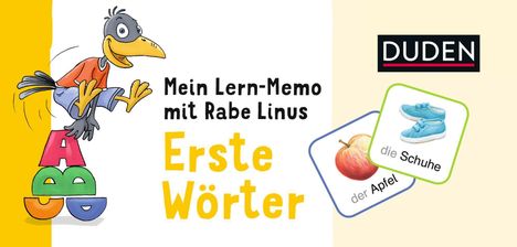 Dorothee Raab: Mein Lern-Memo mit Rabe Linus - Erste Wörter, Spiele