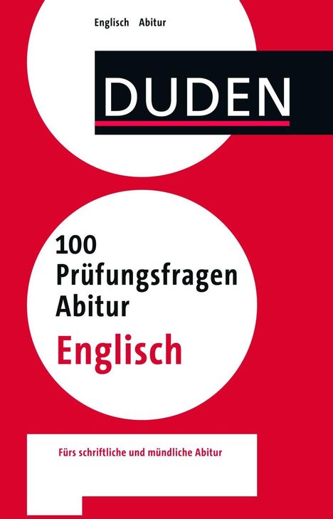 Duden - 100 Prüfungsfragen Abitur Englisch, Buch