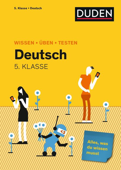 Wissen - Üben - Testen: Deutsch 5. Klasse, Buch