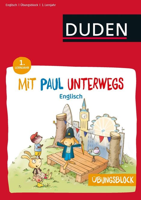 Dudenredaktion: Übungsblock: Mit Paul unterwegs - Englisch - 1. Lernjahr, Buch
