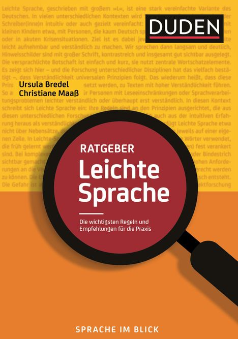 Ursula Bredel: Ratgeber Leichte Sprache, Buch