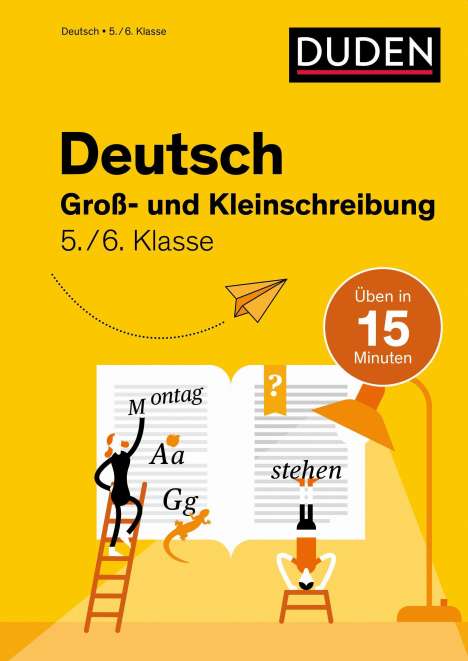 Marion Clausen: Deutsch in 15 Min - Groß- und Kleinschreibung 5./6. Klasse, Buch