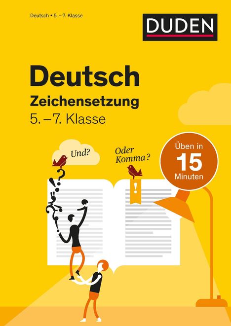 Marion Clausen: Deutsch in 15 Minuten - Zeichensetzung 5.-7. Klasse, Buch
