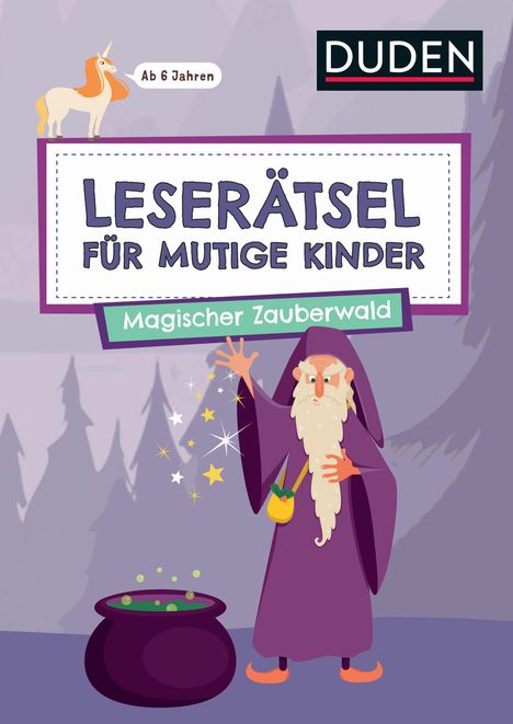 Ulrike Rogler: Leserätsel für mutige Kinder - Magischer Zauberwald - ab 7 Jahren, Buch