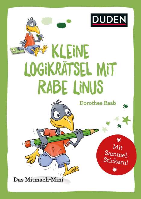 Dorothee Raab: Duden Minis (Band 26) - Kleine Logikrätsel mit Rabe Linus / VE3, Buch