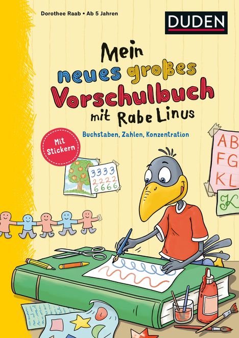 Dorothee Raab: Mein neues großes Vorschulbuch mit Rabe Linus, Buch