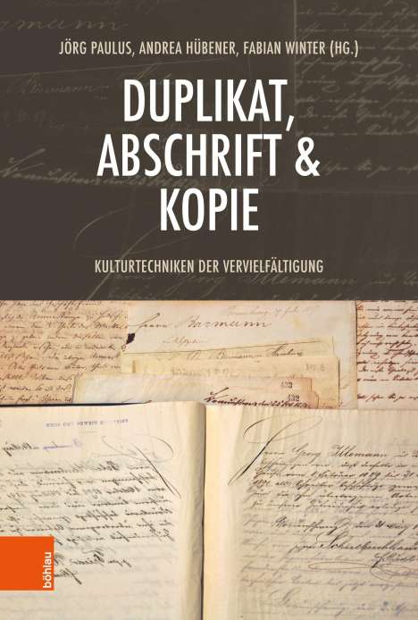 Duplikat, Abschrift &amp; Kopie, Buch