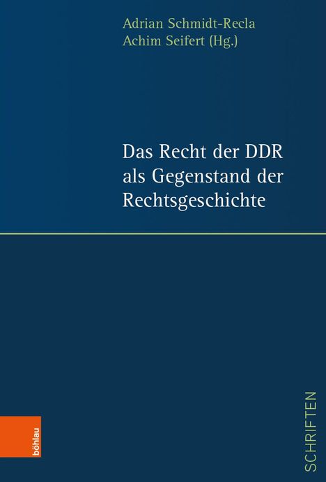 Das Recht der DDR als Gegenstand der Rechtsgeschichte, Buch