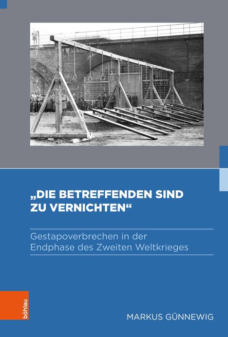 Markus Günnewig: »Die Betreffenden sind zu vernichten«, Buch