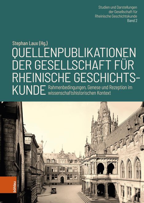 Quellenpublikationen der Gesellschaft für Rheinische Geschichtskunde, Buch