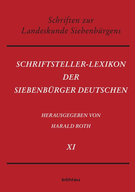 Schriftsteller-Lexikon der Siebenbürger Deutschen, Buch