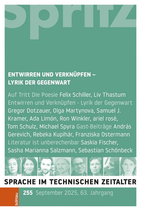 Entwirren und Verknüpfen - Lyrik der Gegenwart, Buch