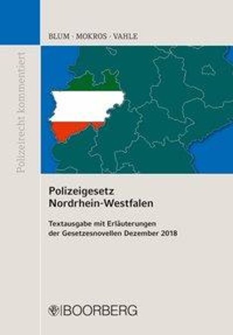 Barbara Blum: Blum, B: Polizeigesetz Nordrhein-Westfalen, Buch